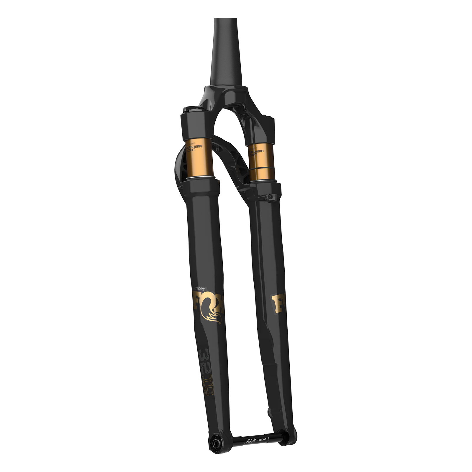 fox gravel bike suspension fork Fox 32 TC Factory Suspension Fork GRIP SL 700c 40mm 45mm Shiny Black/Kashima