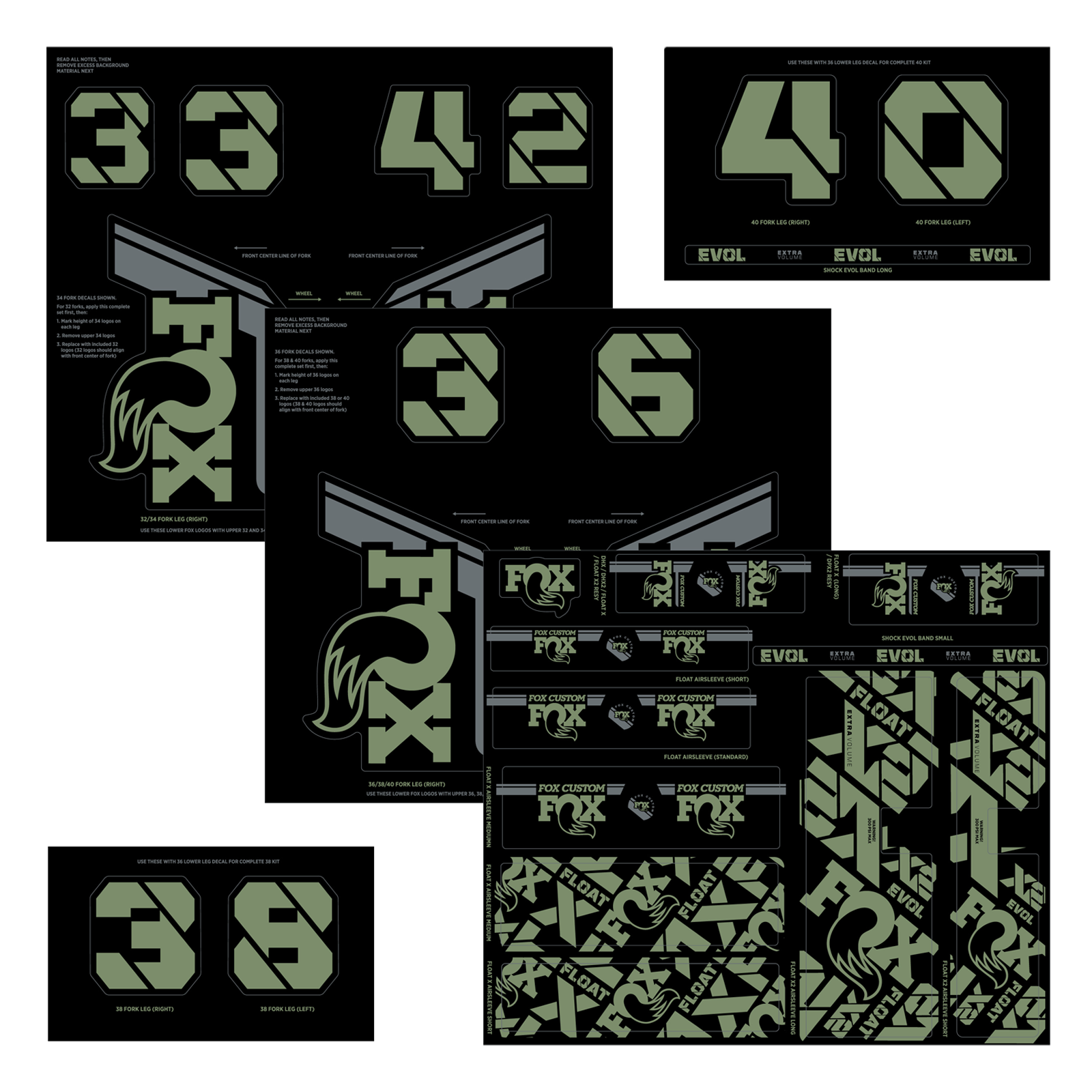 Decal Kits – RideFOX