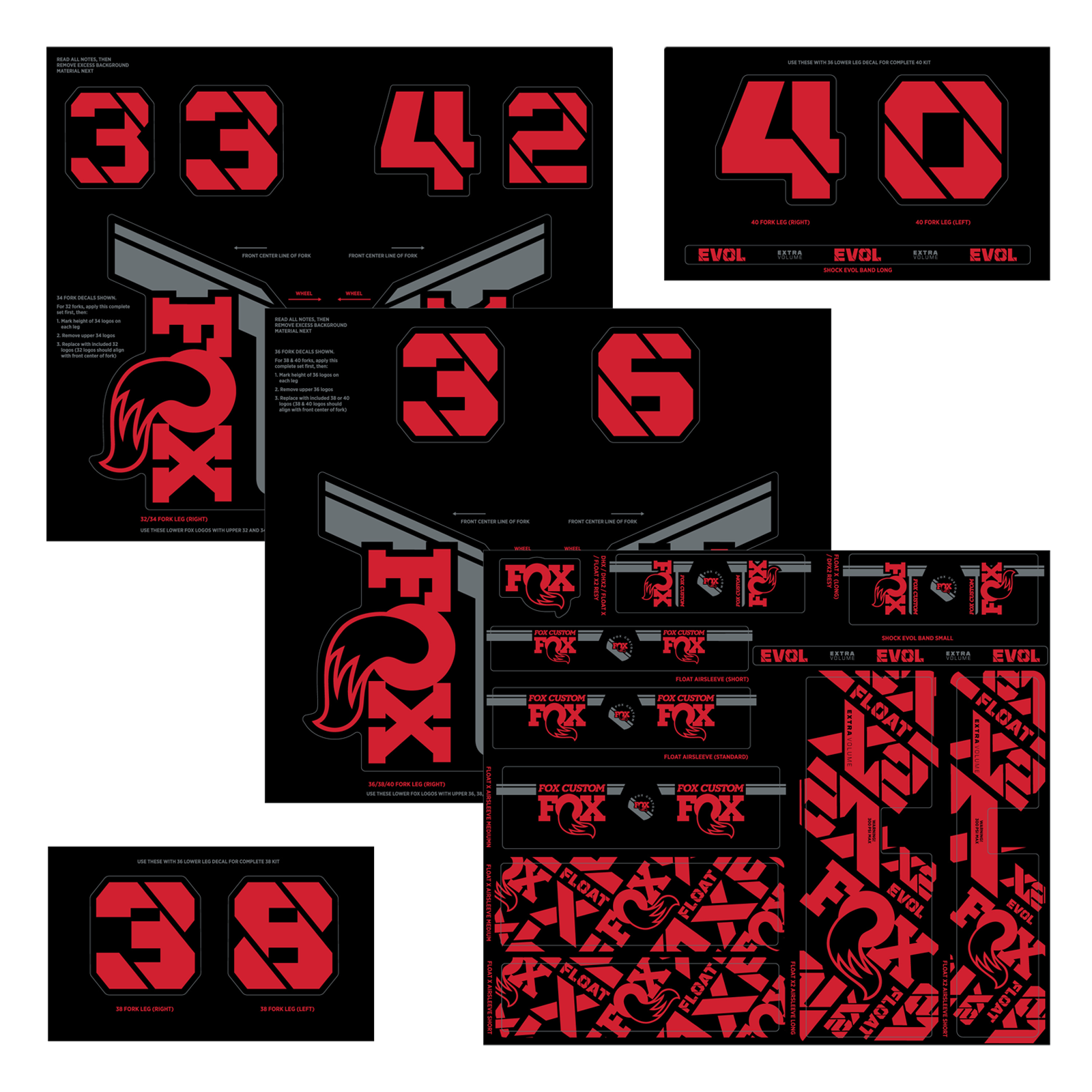 Decal Kits – RideFOX
