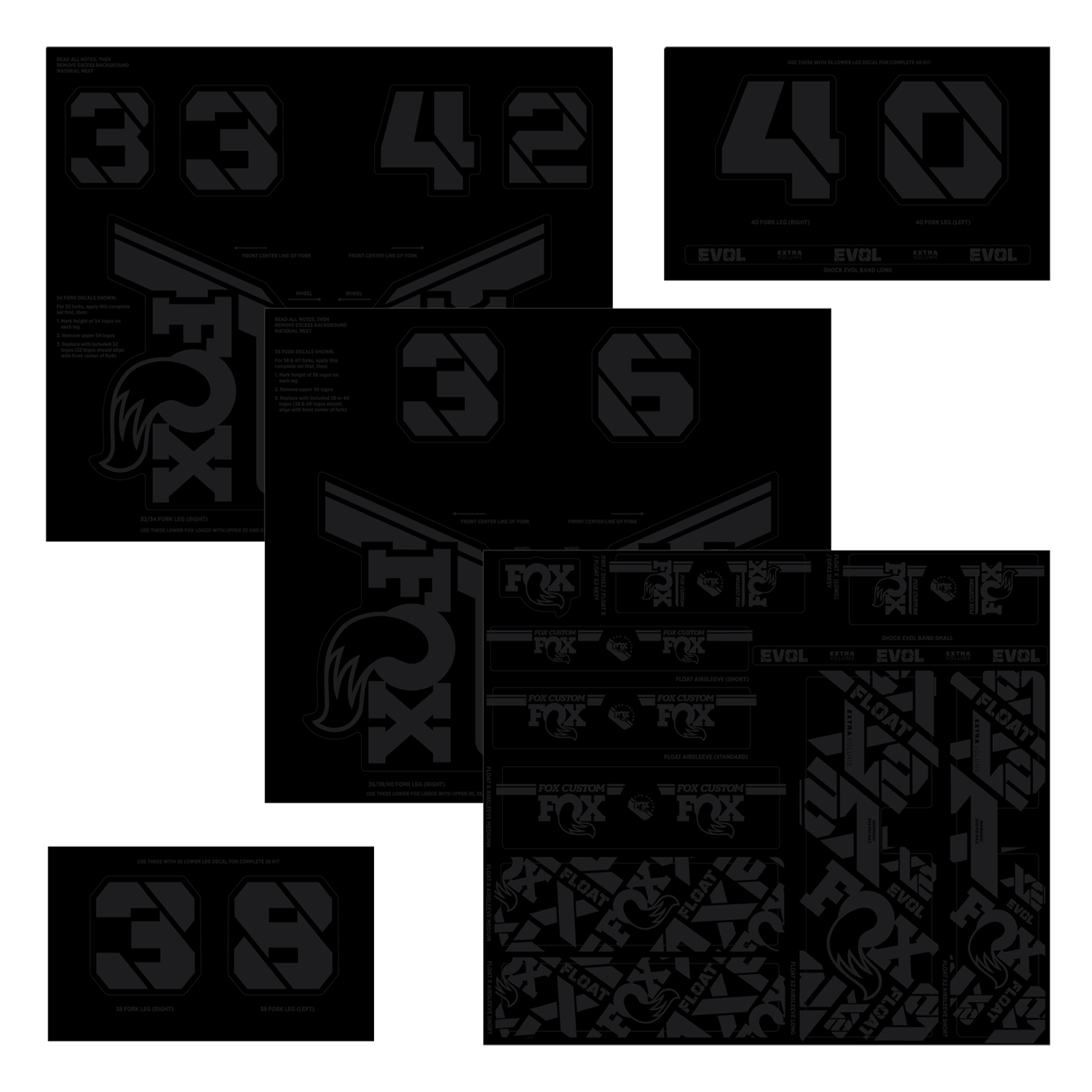 Decal Kits – RideFOX