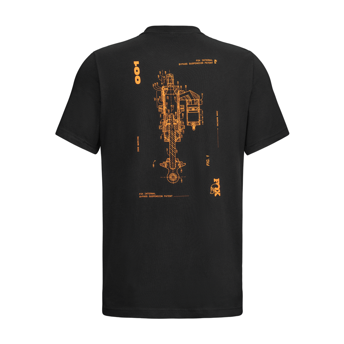 Schematic Short Sleeve T-Shirt – FOX