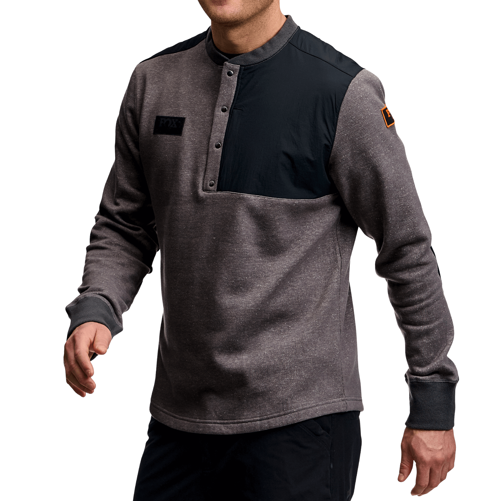 Long Sleeve Henley – RideFOX