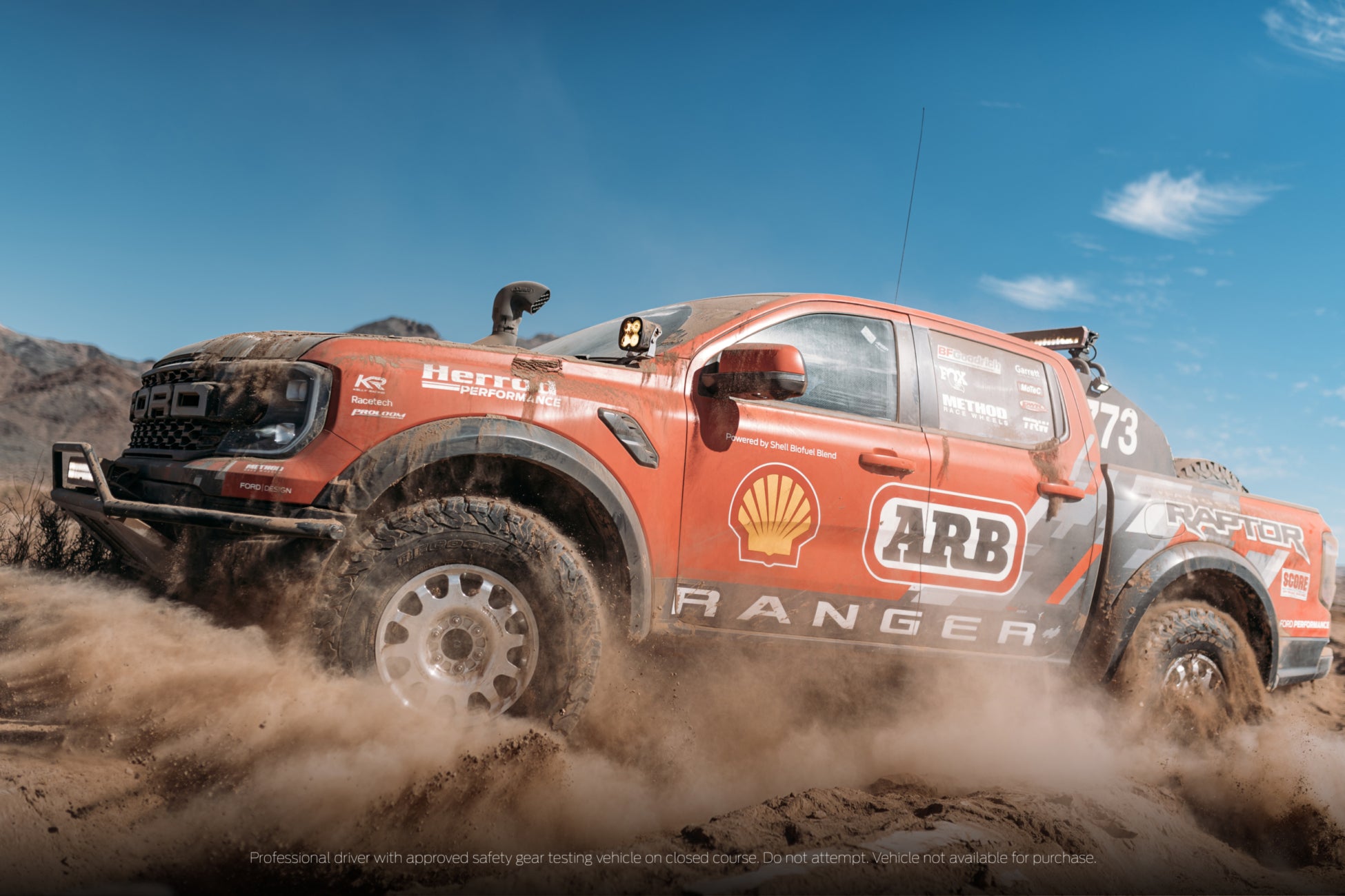 Ford Racing Baja 1000 With Ranger Raptor RideFOX