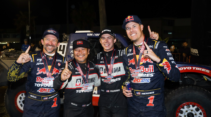 Podium Sweeps in Baja