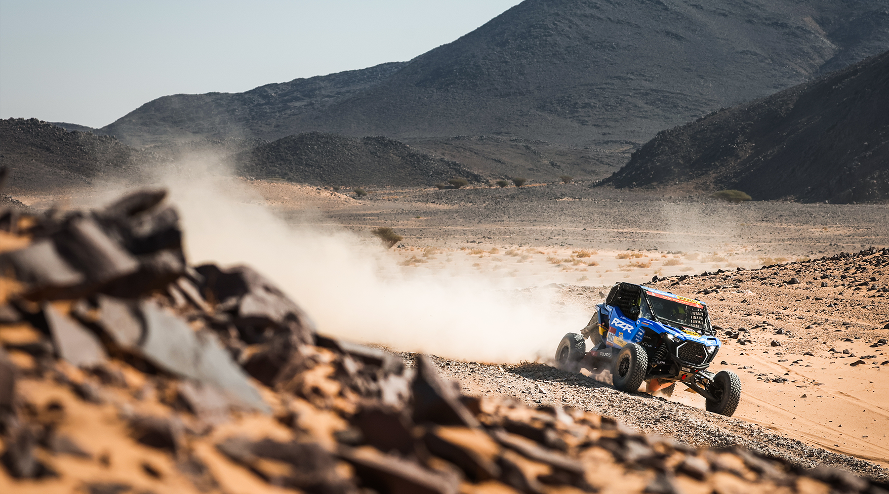 Polaris & Live Valve Dominate Dakar Rally