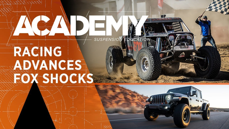 FOX Academy: How Racing Advances Off-Road Shocks