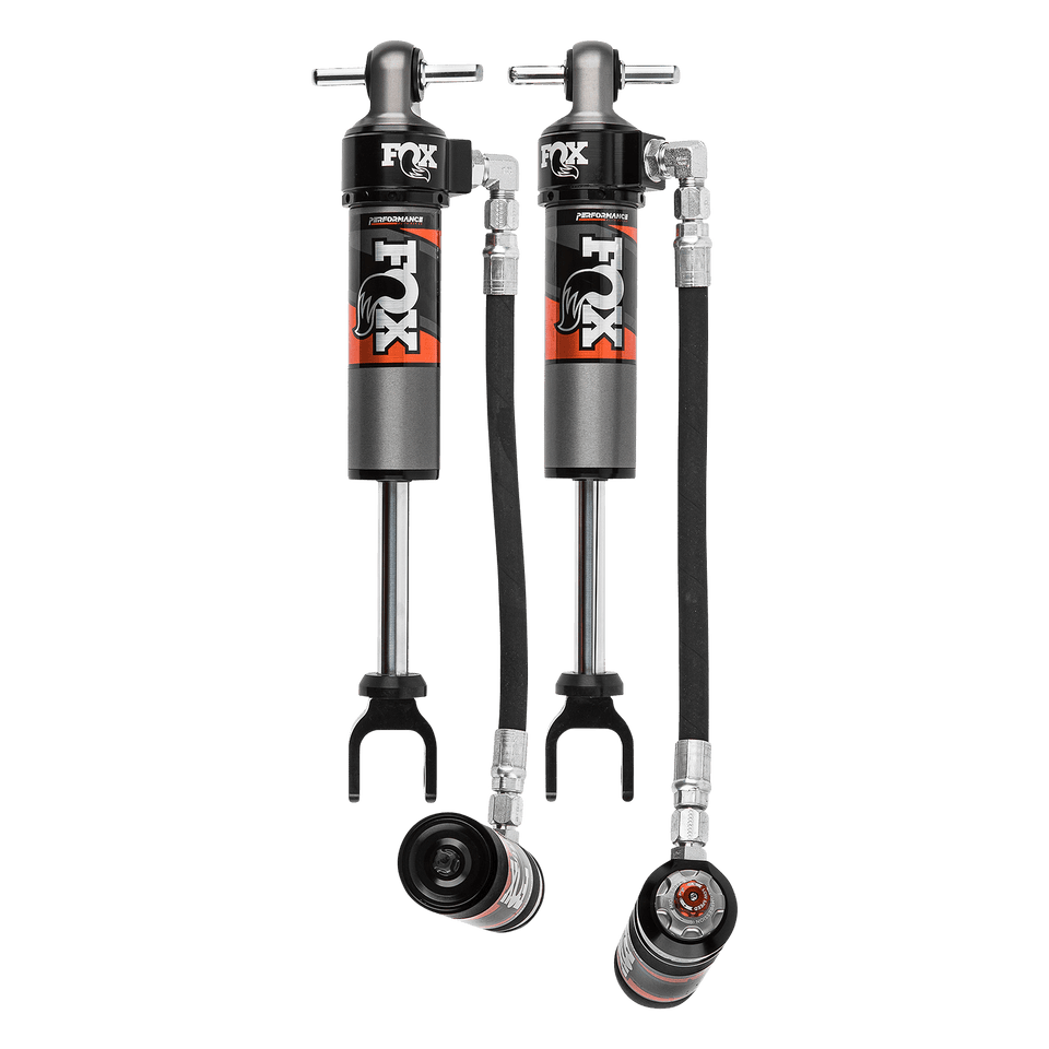 Fox 2.5 Performance Elite Series Front Reservoir Shock w/ DSC Adjuster, 1.5-2.5in Lift (PN 883-26-084) for 2020-2025 Chevrolet Silverado 2500HD/3500HD (6.6L Duramax V8 (L5P), 6.6L Duramax V8 (L5P, updated))