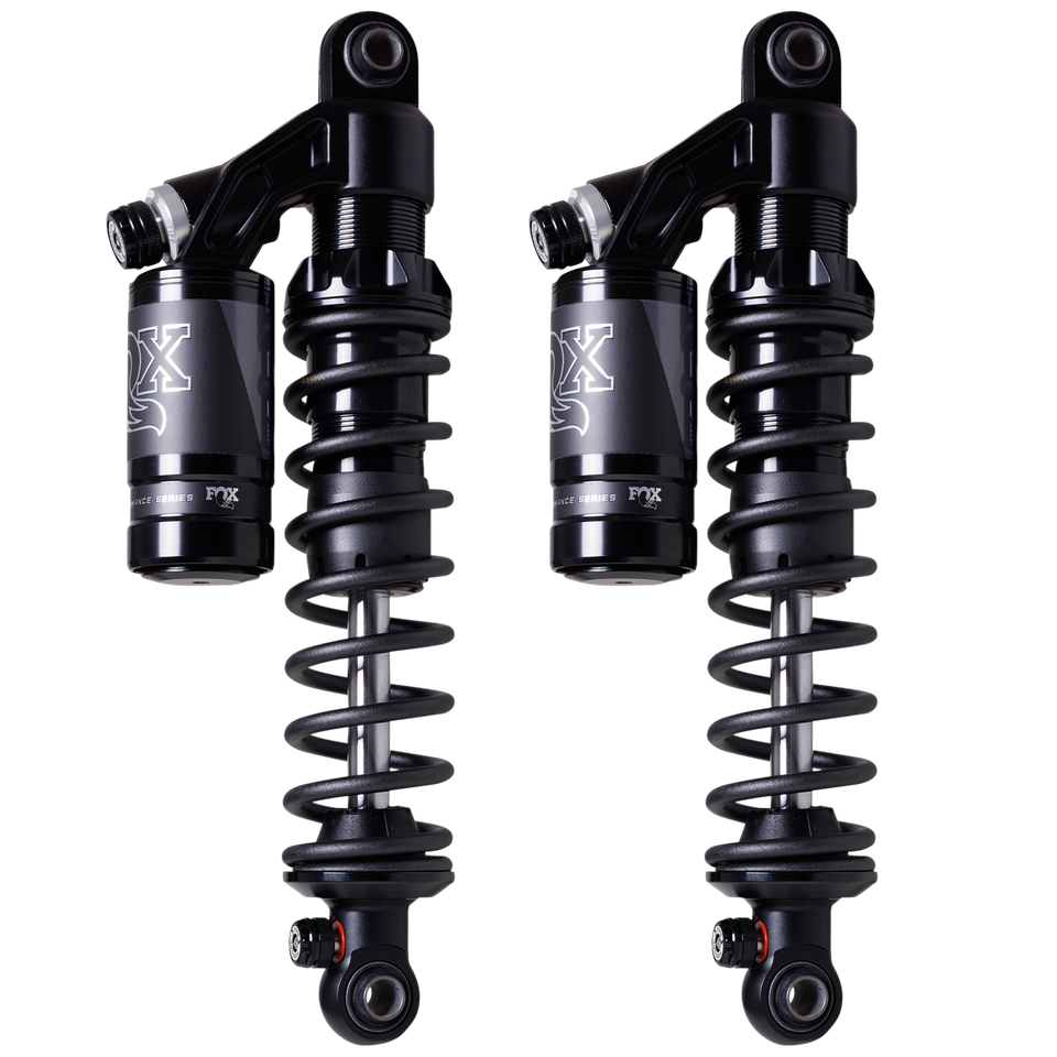 OUMURS Black Rear Shock Absorbers 11.75” – Harley Sportster 883 1200, XL, XR, FXR, Touring